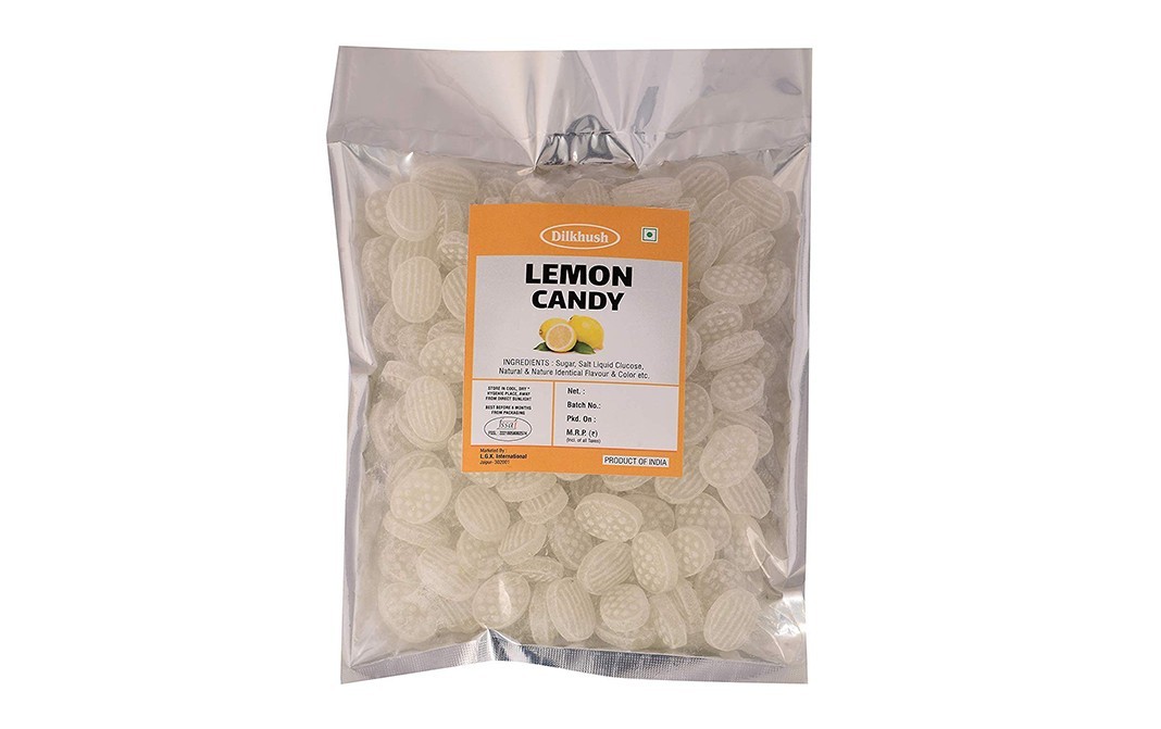 Dilkhush Lemon Candy    Pack  1 kilogram